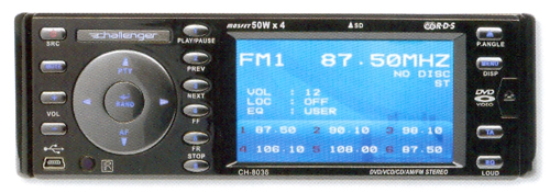 DVD-РЕСИВЕР Challenger Ch-8036