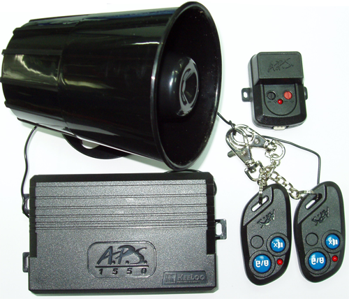 Автосигнализация с функцией дистанционного запуска и без 2-ух сторонней связи A.P.S. APS-1550 A.P.S. APS-1550. Технические характеристики APS-1550.