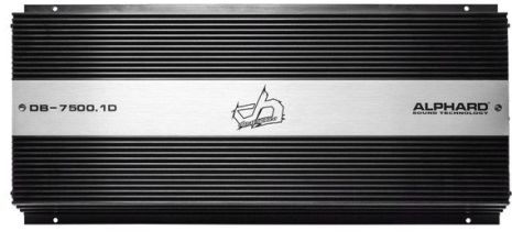 Alphard Deaf Bonce DB-7500.1D. Технические характеристики Deaf Bonce DB-7500.1D.