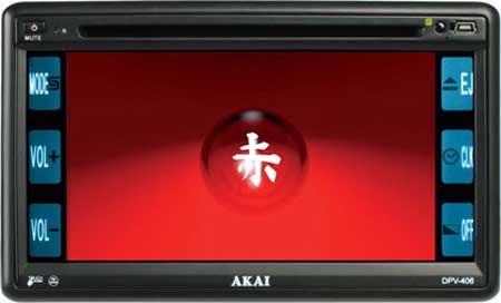 Магнитола Akai DPV-406 Магнитола Akai DPV-406