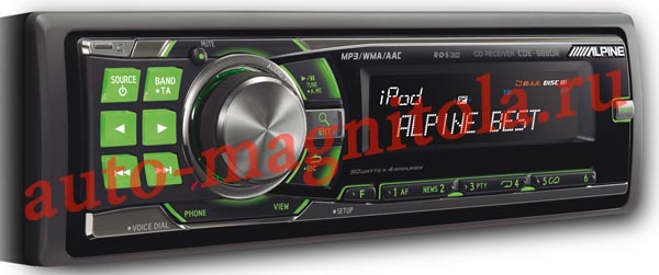 Магнитола Alpine CDE-9880R Магнитола Alpine CDE-9880R