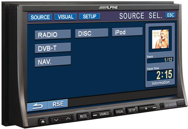 Магнитола Alpine IVA-W520R Магнитола Alpine IVA-W520R