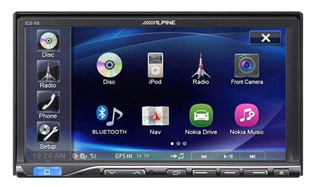  ��������� Alpine ICS-X8