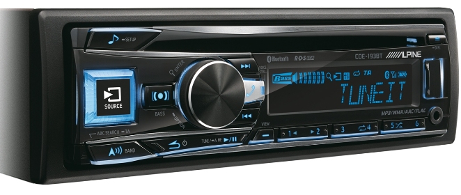 Магнитола Alpine CDE-196BT Магнитола Alpine CDE-196BT