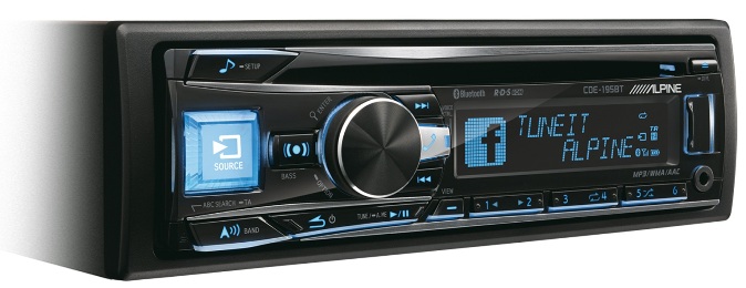Магнитола Alpine CDE-195BT Магнитола Alpine CDE-195BT