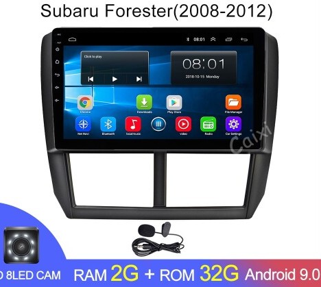 Магнитола Android 2G-32G Subaru Forester2008- Магнитола Android 2G-32G Subaru Forester2008-