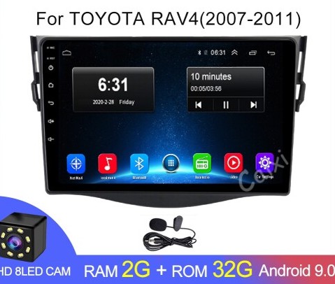 Магнитола Android 2G-32G Toyota RAV4 Rav 4 2007- Магнитола Android 2G-32G Toyota RAV4 Rav 4 2007-