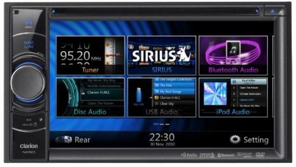  ��������� Clarion NX501E