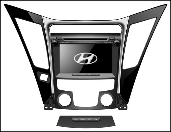Магнитола FlyAudio 75062B01 - HYUNDAI SONATA 2011 Магнитола FlyAudio 75062B01 - HYUNDAI SONATA 2011