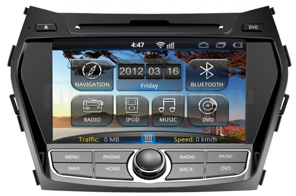 Hyundai Santa Fe 2013 Магнитола INCAR AHR-2482 SF Hyundai Santa Fe 2013 Магнитола INCAR AHR-2482 SF