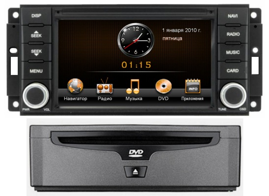 Chrysler Dodge Jeep ��������� INCAR CHR-5121 TH