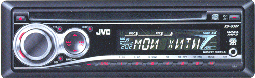Магнитола JVC KD-G387EE Магнитола JVC KD-G387EE