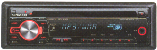 Магнитола Kenwood KDC-MP243 Магнитола Kenwood KDC-MP243