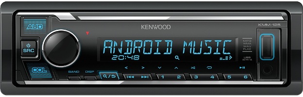 Магнитола Kenwood KMM-125 Магнитола Kenwood KMM-125