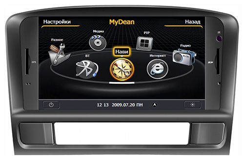 Магнитола MyDean 1072 (Opel Astra J) Магнитола MyDean 1072 (Opel Astra J)
