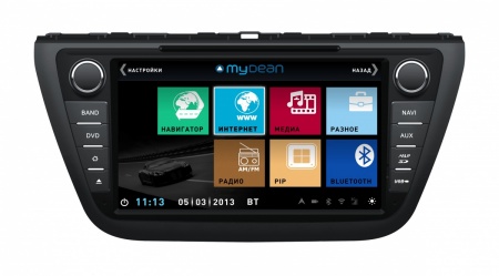 Магнитола MyDean 3337 Suzuki SX4 (2014-) Магнитола MyDean 3337 Suzuki SX4 (2014-)