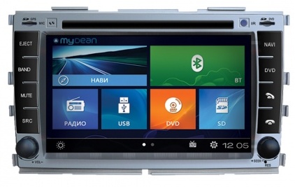 Магнитола MyDean 2038 KIA Cerato (2009-2012) Магнитола MyDean 2038 KIA Cerato (2009-2012)