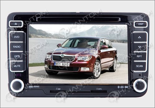Магнитола Phantom DVM-1822D i6 (Skoda) Магнитола Phantom DVM-1822D i6 (Skoda)