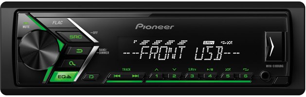 Магнитола Pioneer MVH-S100UBG Магнитола Pioneer MVH-S100UBG