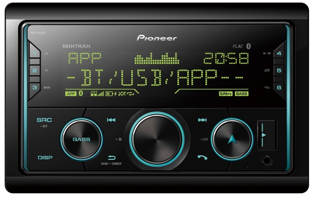 Магнитола Pioneer MVH-S620BT Магнитола Pioneer MVH-S620BT