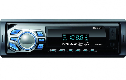 Магнитола Rolsen RCR-208 Магнитола Rolsen RCR-208