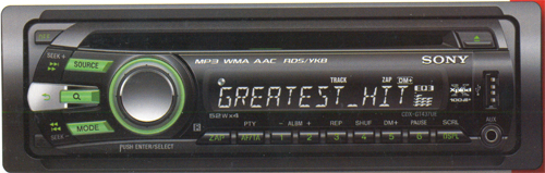 Магнитола Sony CDX-GT437UE Магнитола Sony CDX-GT437UE
