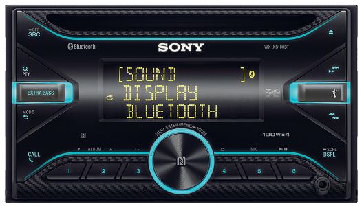 Магнитола Sony WX-XB100BT Магнитола Sony WX-XB100BT