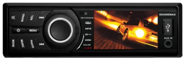 Магнитола Soundmax SM-CCR3081M Магнитола Soundmax SM-CCR3081M