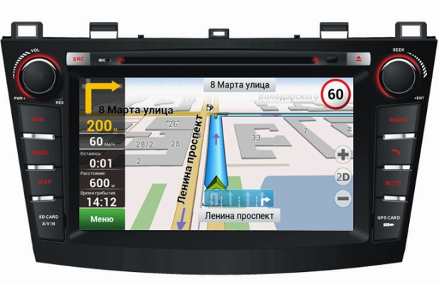 Магнитола Velas V-M3G Mazda 3 (2011-) Магнитола Velas V-M3G Mazda 3 (2011-)