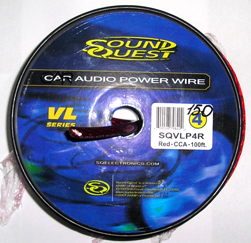 Провода для установки усилителя Sound Quest 4 Ga