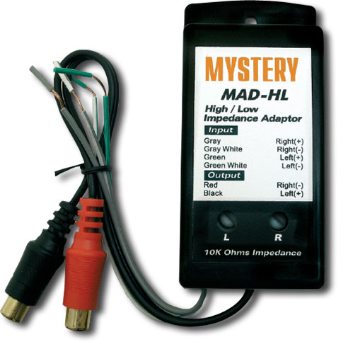 Провода для установки усилителя Mystery MAD-HL