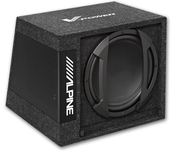 Автомобильный сабвуфер Alpine SWD-355 Автомобильный сабвуфер Alpine SWD-355