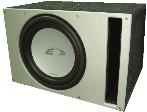 Автомобильный сабвуфер Alpine SWE-1243E vented box Автомобильный сабвуфер Alpine SWE-1243E vented box