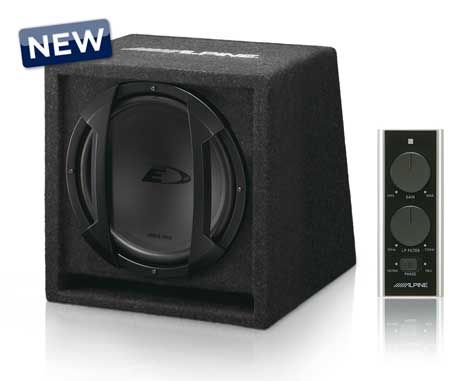 Автомобильный сабвуфер Alpine SWE-815 Автомобильный сабвуфер Alpine SWE-815