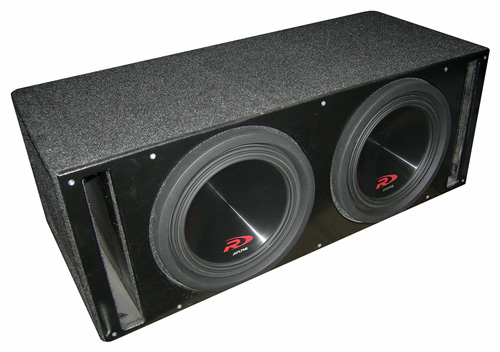 Автомобильный сабвуфер Alpine SWR-10D4 x 2 vented box Автомобильный сабвуфер Alpine SWR-10D4 x 2 vented box