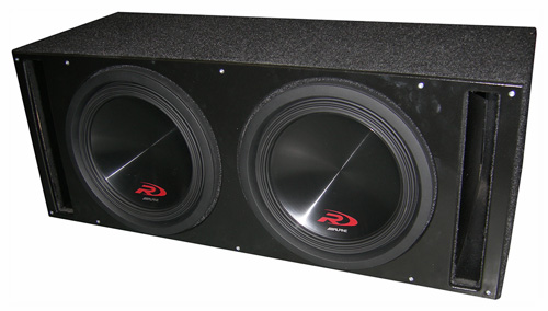 Автомобильный сабвуфер Alpine SWR-12D4 x 2 vented box Автомобильный сабвуфер Alpine SWR-12D4 x 2 vented box