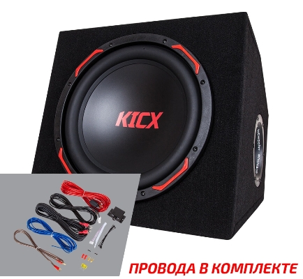 Автомобильный сабвуфер Kicx GT301BA Автомобильный сабвуфер Kicx GT301BA